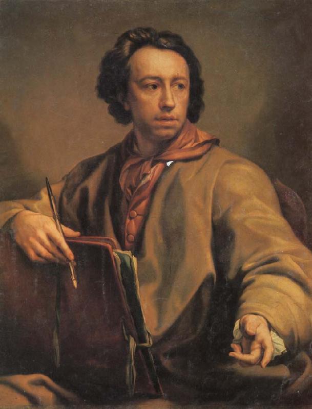 Anton Raffael Mengs Self Portrait France oil painting art